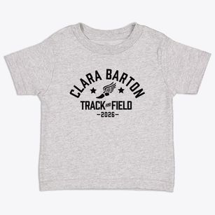 Clara Barton Elementary School Track and Field Toddler T-Shirt