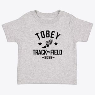 Tobey Elementary School Track and Field Toddler T-Shirt
