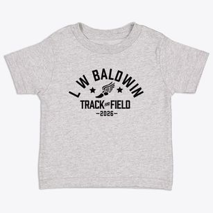 L W Baldwin Elementary School Track and Field Toddler T-Shirt