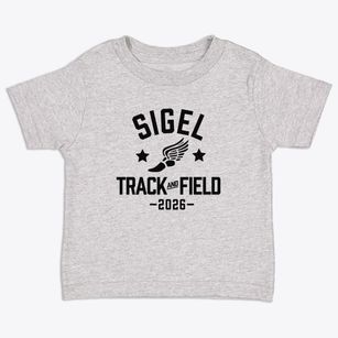 Sigel Township School 3 Adams Track and Field Toddler T-Shirt