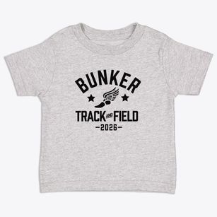 Bunker Middle School Track and Field Toddler T-Shirt