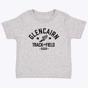 Glencairn Elementary School Track and Field Toddler T-Shirt