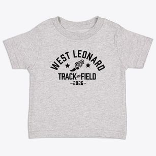 West Leonard Elementary School Track and Field Toddler T-Shirt