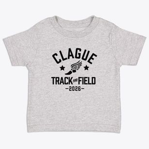 Clague Middle School Track and Field Toddler T-Shirt