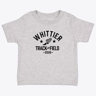 Whittier Middle School Track and Field Toddler T-Shirt