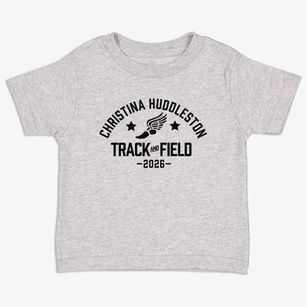 Christina Huddleston Elementary School Track and Field Toddler T-Shirt
