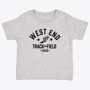 West End Elementary School Track and Field Toddler T-Shirt