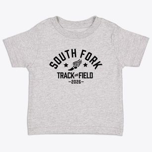 South Fork Elementary School Track and Field Toddler T-Shirt