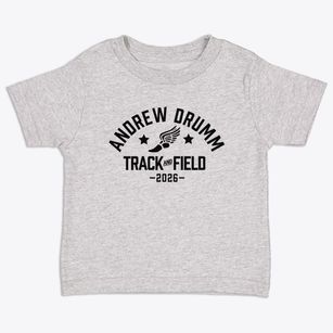 Andrew Drumm High School Track and Field Toddler T-Shirt