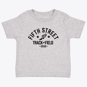 Fifth Street Elementary School Track and Field Toddler T-Shirt