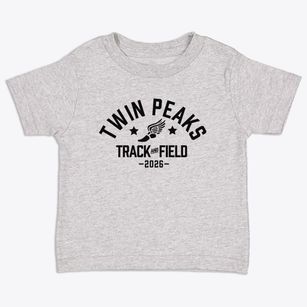 Twin Peaks Middle School Track and Field Toddler T-Shirt