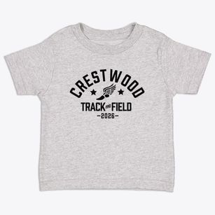 Crestwood Elementary School Track and Field Toddler T-Shirt