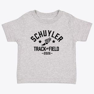 Schuyler Grade School Track and Field Toddler T-Shirt