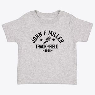 John F Miller School Track and Field Toddler T-Shirt
