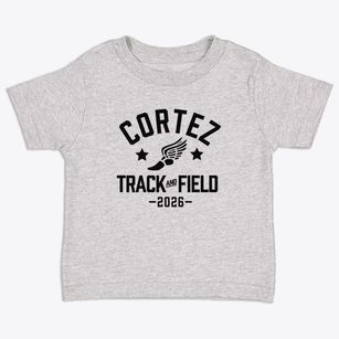 Cortez Elementary School Track and Field Toddler T-Shirt