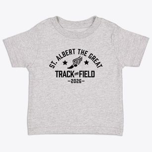 Saint Albert The Great School Track and Field Toddler T-Shirt