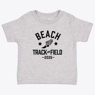 Beach Track and Field Toddler T-Shirt