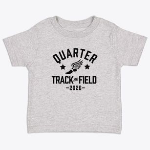 Quarter Mile Lane Elementary School Track and Field Toddler T-Shirt
