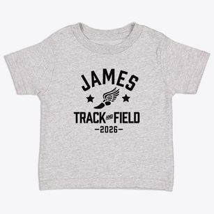 James A Garfield Elementary School Track and Field Toddler T-Shirt
