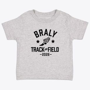 Braly Elementary School Track and Field Toddler T-Shirt