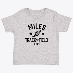 Miles Middle School Track and Field Toddler T-Shirt
