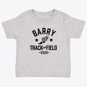 Barry School Track and Field Toddler T-Shirt