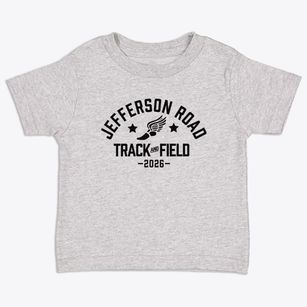Jefferson Road Elementary School Track and Field Toddler T-Shirt
