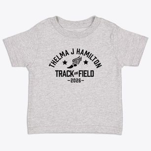 Thelma J Hamilton S M A R T Academy Track and Field Toddler T-Shirt