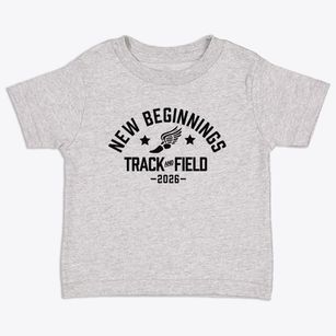 New Beginnings Montessori School Track and Field Toddler T-Shirt