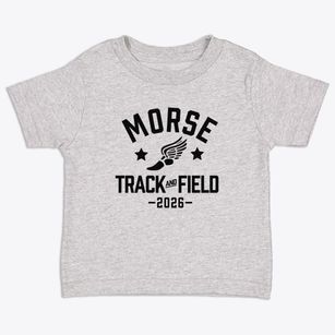 Morse Young Child Magnet School Track and Field Toddler T-Shirt