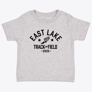 East Lake Elementary School Track and Field Toddler T-Shirt
