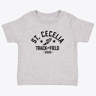 St Cecelia Parish Track and Field Toddler T-Shirt