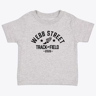 Webb Street School Track and Field Toddler T-Shirt