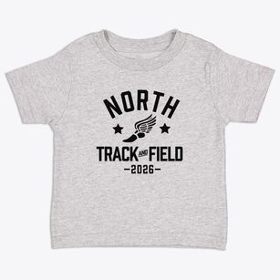 North Elementary School Track and Field Toddler T-Shirt