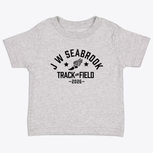 J W Seabrook Elementary School Track and Field Toddler T-Shirt