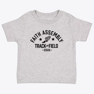 Faith Assembly Christian Academy Track and Field Toddler T-Shirt