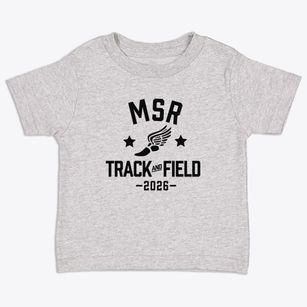Montessori School Of Raleigh Track and Field Toddler T-Shirt