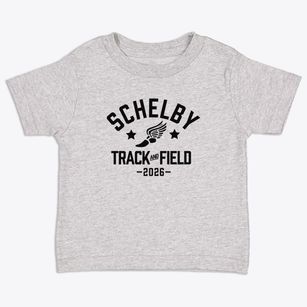 Schelby Elementary School Track and Field Toddler T-Shirt