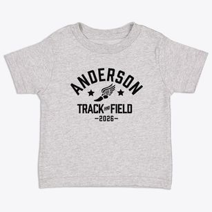 Fred A Anderson Elementary School Track and Field Toddler T-Shirt