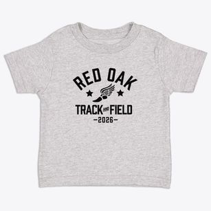 Red Oak Middle School Track and Field Toddler T-Shirt