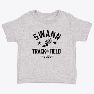 Swann Middle School Track and Field Toddler T-Shirt