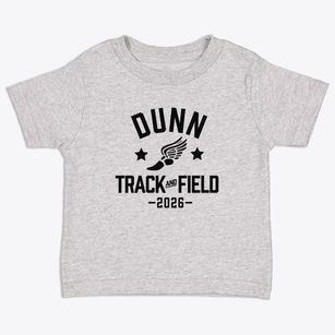 Dunn Middle School Track and Field Toddler T-Shirt
