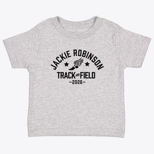 Jackie Robinson Elementary School Track and Field Toddler T-Shirt