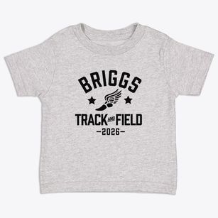 Briggs High School Track and Field Toddler T-Shirt