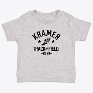 Kramer Elementary School Track and Field Toddler T-Shirt