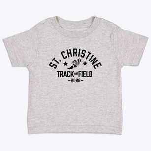 Saint Christine School Track and Field Toddler T-Shirt