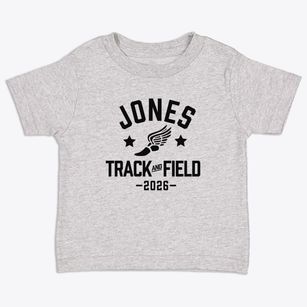 Jones Academy Track and Field Toddler T-Shirt