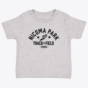 Nicoma Park Elementary School Track and Field Toddler T-Shirt