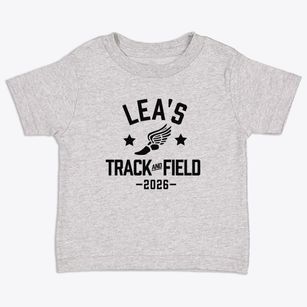 Lea's Christian School Track and Field Toddler T-Shirt