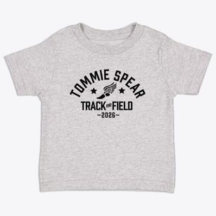 Tommie Spear Middle School Track and Field Toddler T-Shirt